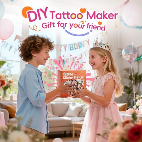Phomemo TK32 Tattoo Maker Set for Kids, Toys for Boys & Girls Age 6-12+ - Image 4