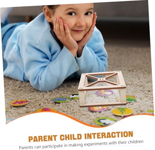 DIY Holographic Projector Science Kit for Stem Education Interactive Optical Experiment with Sturdy Structure and Step Instructions for Learning and Family Fun - Image 7