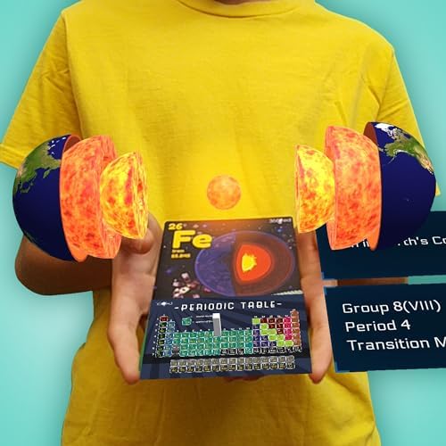 STEM Chemistry Kit for Kids | Interactive Learning Toy with Augmented Reality Educational Flashcards| Educational Science Kit with Learning app for Homeschool & Classroom | 360ED Elements AR - Image 3