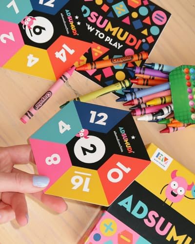 Evermade Proof! and Adsumudi Math Games Bundle - Fast Paced, Fun Card Games to Improve Mental Math Skills for Kids Ages 8-12 - Image 3