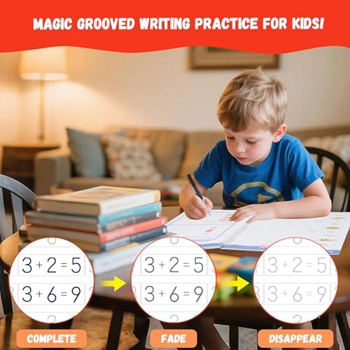 Magic Grooved Writing Practice Books for Kids 3-8 - Image 6