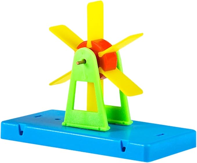 Water Wheel Science Experiment Set Kids Hands On Assembly Toy Physics Learning Tool for Children and Teens Aged 6＋
