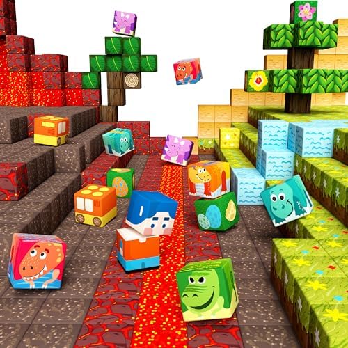 GobiDex Magnetic Building Blocks Dinosaur Toys for 3+ Years Old Boys Girls by GobiDex