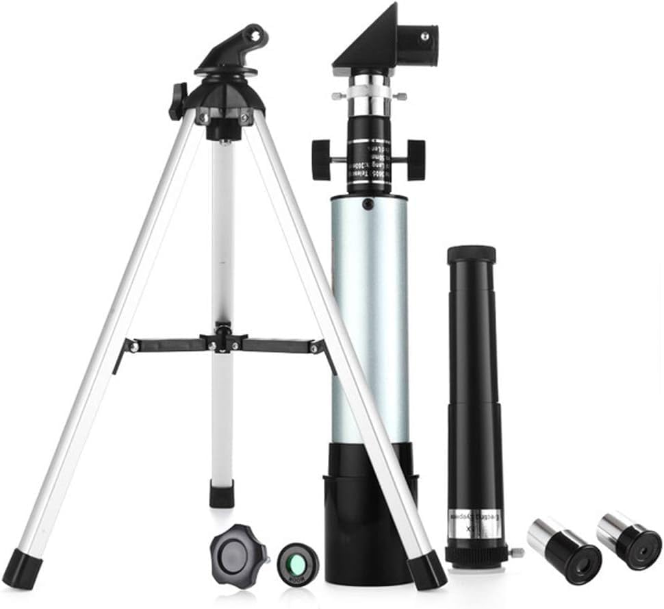 Monocular Telescope Kids Telescope for Adults Astronomy Beginners 50mm Aperture 360mm AZ Mount Astronal Refracting Portable Travel Telescope with Tripod and Finders Scope - Image 5