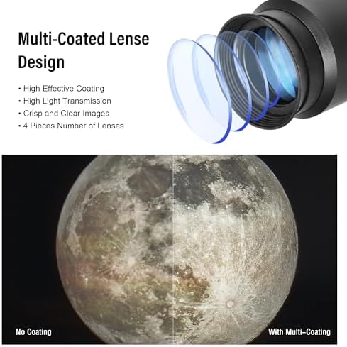 Astromania Telescope Plossl Eyepiece 1.25 Inch 32mm Eyepiece Telescope Lens - Image 4