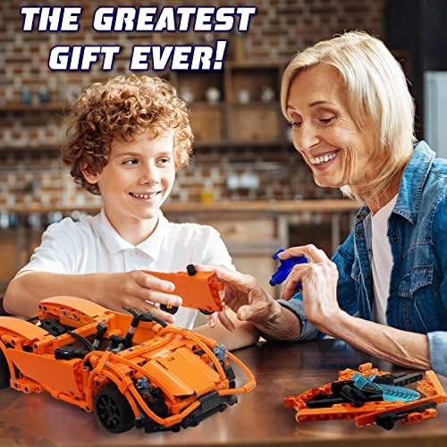 WISEPLAY STEAM Building Block RC Car Set 421 PCS - STEM Projects for Kids Ages 8-12 - Build Your Own RC Car - Image 6