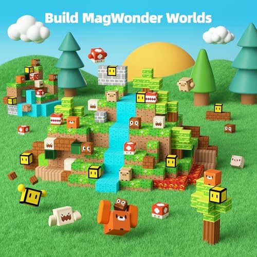 GobiDex 200PCS Magnetic Blocks Building Toys for 3+ Years Old Boys Girls - Image 5