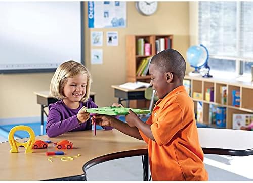 Learning Resources STEM Magnets Activity Set, Science Lessons, 24 Pieces, Ages 5+ - Image 2