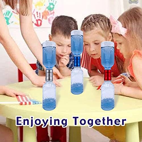 Tornado Maker, Weather Toys, Ultra-Light Aluminum Connecting Tube, Including 2 Empty Bottles, Watertight Tornado Toy, Suitable for Kids' Science Experiments (Pink) - Image 4
