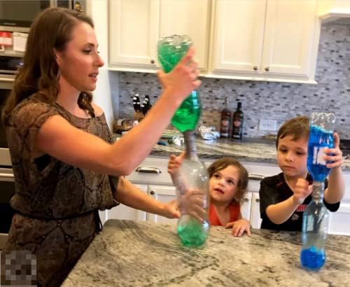 10Pieces Tornado Bottle Connectors Cyclone Plastic Suitable Kids' Science Experiments - Image 2