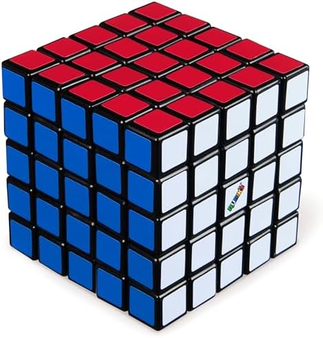 Rubik’s Cube, 5x5 Cube Color-Matching Puzzle Highly Complex Problem-Solving STEM Toy Brain Teaser Fidget Toy for Kids, for Ages 8 & Up by Rubiks