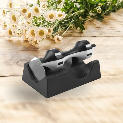 Magnetic Levitator Floating Classic Monochrome Spinning Top Anti-Gravity Gyroscope Toy for Office Desk Home Decoration - Image 4