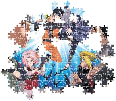 Clementoni 35517 Shippuden Shippuden-500 Jigsaw Puzzles, Horizontal, Fun for Adults, Manga, Anime, Made in Italy, Naruto Cube 500 Pieces - Image 4
