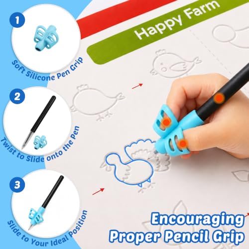 Magic Grooved Writing Practice Books for Kids 3-8 Deepened Groove - Image 5