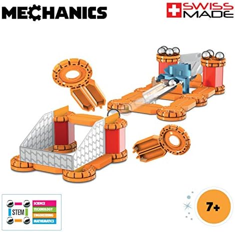 Geomag Magnetic Toys Magnets for Kids Mechanics Goal Challenge Educational Board Game & Building Set Swiss-Made Age 7+ 96 Piece, Multicolor (769) - Image 2