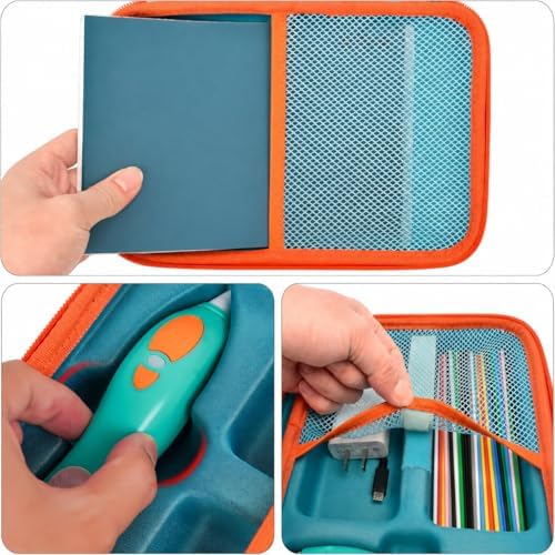 casmilee 3D Pen Carrying Case for 3Doodler Start+ Essentials 2023/2024 - Image 5
