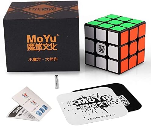 MoYu Weilong GTS2M Built-in Magnet 3x3x3 Competition Cube, Super Smooth, 3.47 Seconds WCA World Record Creation, World Class Cube, Black by Findbetter
