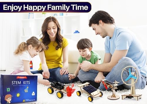 STEM Kits for Kids Ages 8-10-12-14, Stem Toys for Boys Age 8-12, Science Projects, Solar Car Building Kits, Activities Engineering Kit, Gifts for 8 9 10 11 12 Year Old Boys - Image 6