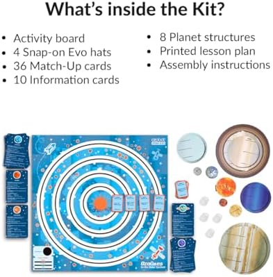 Ozobot OzoGoes to The Solar System, STEM Kit, Ages 8+, Learn The Solar System, Problem Solving, Classroom Science Activities, Easy Assembly, NGSS Aligned, Digital Lessons, Robot Not Included - Image 5