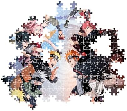 Clementoni - Naruto Shippuden Shippuden-1000 Pieces, Vertical, Fun for Adults, Manga, Anime, Made in Italy, Multicoloured, 39834 - Image 4