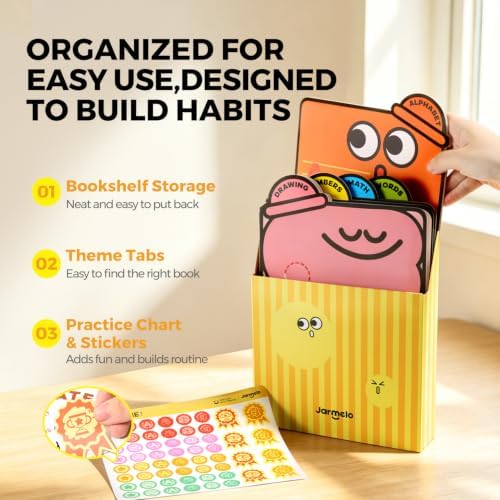 Jar Melo Magic Grooved Writing Practice Books for Kids Ages 3-8 - Image 3