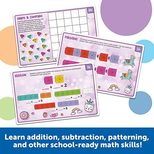 Learning Resources MathLink Cubes Activity Set: Fantasticals - Image 2