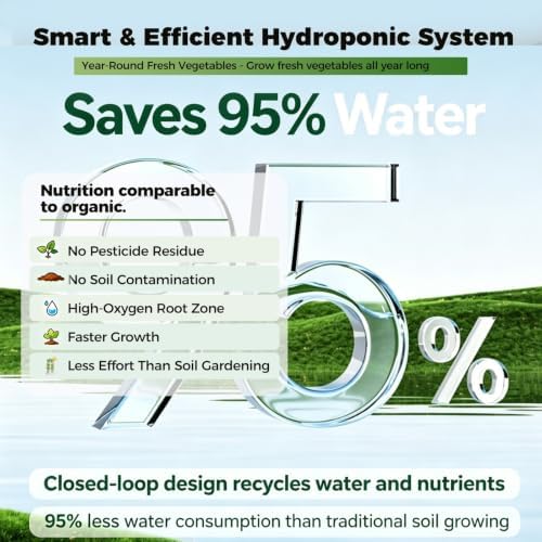 Family Hydroponic Tower-Educational Gardening Kit - Image 4