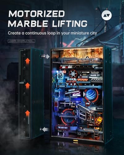 ROKR Marble Run Model Building Kit, 3D Puzzles for Adults, DIY Miniature Kit, Ideal Gift for Men and Women - Image 3