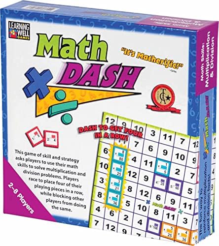 Edupress Learning Well Games, Math Dash/Math Skills Multiplication & Division by TeacherCreatedResourcesOS