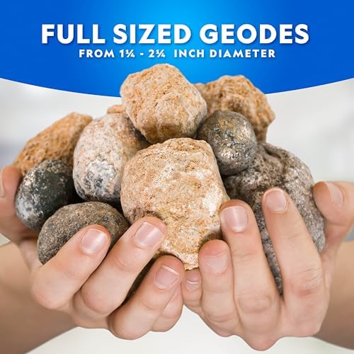 National Geographic Break Open 4 Geodes Earth Science Kit for Kids - Image 5