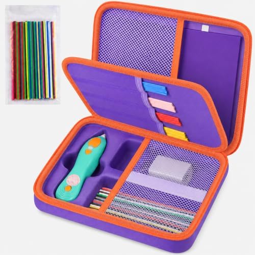 casmilee 3D Pen Case with 72 Refills for 3Doodler Start+ 2023/2024 by Casmilee