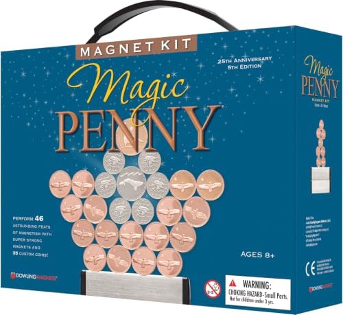 Dowling Magnets Magic Penny Magnet Kit - Hours of Unplugged Play - A Gift for Curious Minds by DowlingMagnets