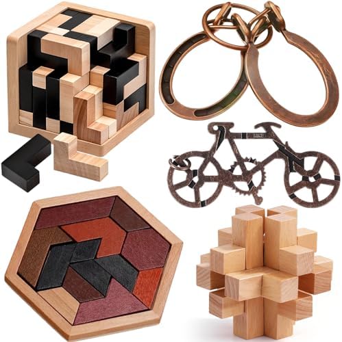 Wooden Puzzles for Adults (Style-B) by KakeDuJa
