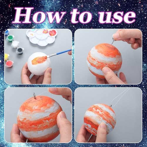 38 Pcs Solar System Model Kit Planets Project for Kids Science - Image 4