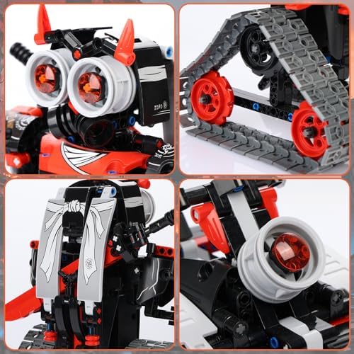 MagicKidz Robot Building Kits for Kids - STEM Birthday Gifts for 6 7 8 9 10 11 12+ Year Old Boys - 3 in 1 Robotics Toy with APP & Remote Control Coding, Educational DIY Science Project - Image 6