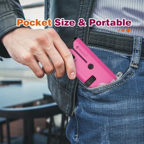 100x-250x Pocket Microscope for Kids Adults, Protable Handheld Miniscope, Mini Microscope Kit for Kids Adults Home School Lab Biology Science Education, Pink - Image 5