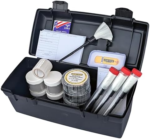 Classroom Fingerprint Kit - Serves 4 Work Groups of Students - Lift at Least 100 Fingerprints (Bichromatic Grey) by CrimeScene