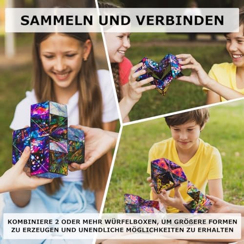 Shashibo DODECA Magnetic Puzzle Cube, Stress Relief Fidget Toy - Image 5