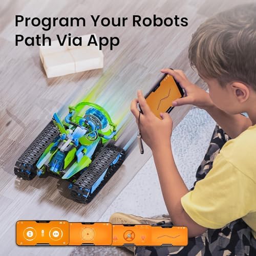Sillbird Robot Car Building Kit with Remote Control STEM Gift for Boys 8-14 - Image 4