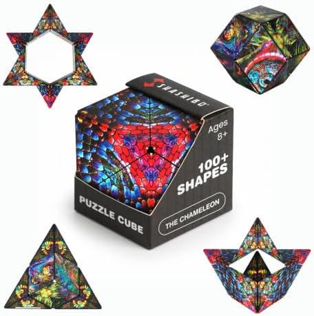 Shashibo DODECA Magnetic Puzzle Cube, Stress Relief Fidget Toy by SHASHIBO