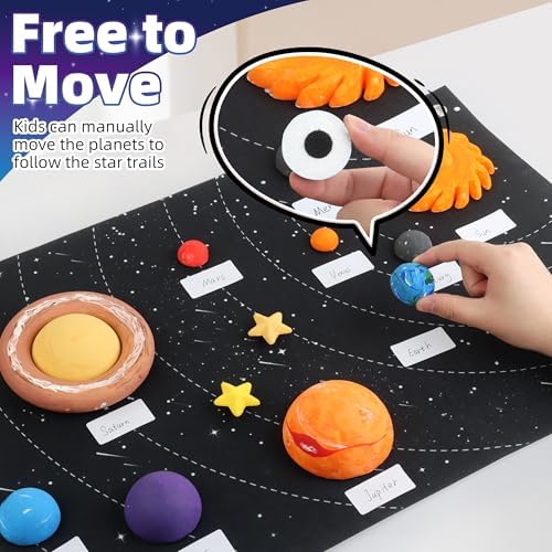 wookidel Solar System Project Kit for Kids, Solar System Model Toy Kit - Image 5