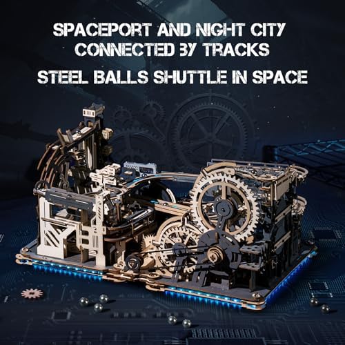 ROKR 3D Puzzles Marble Run Link Pack LG01(Connects Marble Night City and Spaceport) - Image 2