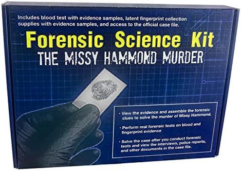 Crime Scene Forensic Science Kit: Solve The Missy Hammond Murder by CrimeScene