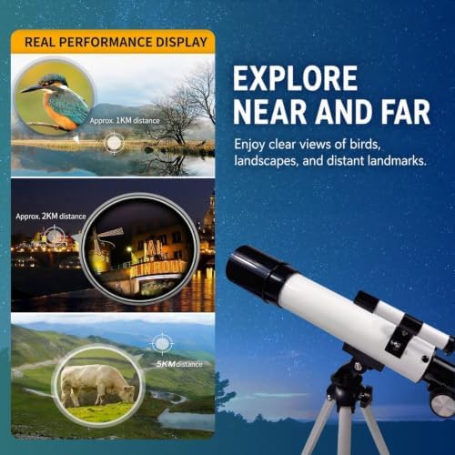 Telescope for Kids 8-12, 100x Magnification Beginner Kids Telescope - Image 3