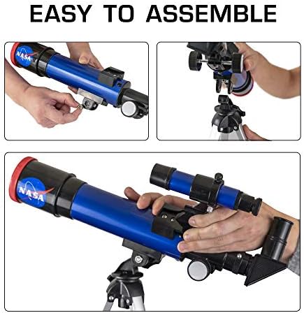 NASA Lunar Telescope for Kids Ages 8-12 with Tripod and Finder Scope - Image 3