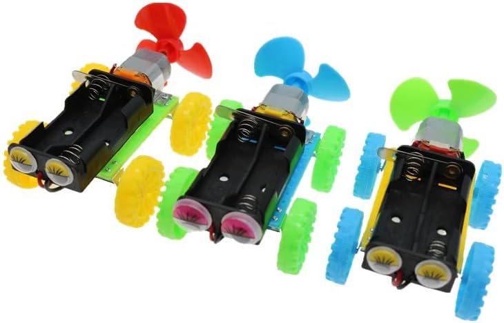 Fielect 50Pcs Plastic DC Motor Gears Kit - DIY Robot Gear Assortment Accessories Set with Various Axle Belt Bushings - Image 6