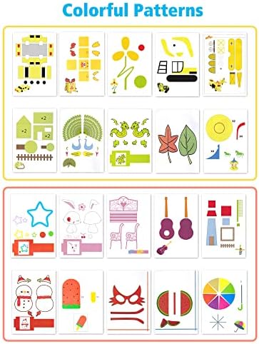 3D Pen Printing Drawing Book, 40 Pattern Templates Stencils - Image 2