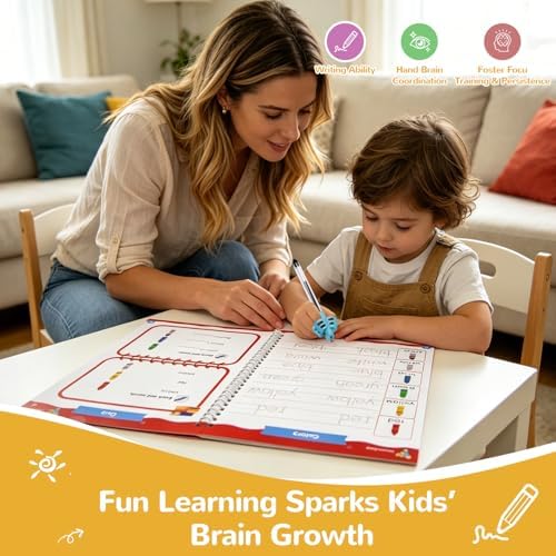 Magic Grooved Writing Practice for Kids Ages 3-5 - Image 2