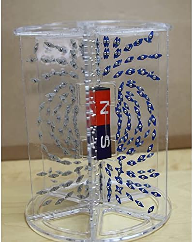 GagalU Physics Experiment Equipment, Three-Dimensional Magnetic Line Demonstrator, Showing The Space Around The Magnetic Field, Used for Teaching Physical Magnetic Field in Middle School - Image 6