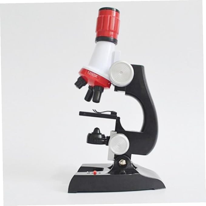 Generic Microscope Set Educational Science for Early Development with High Magnification Beginner Compound Microscope Encouraging Exploration and Observation Skills